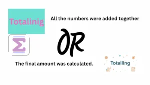 totalling-or-totaling