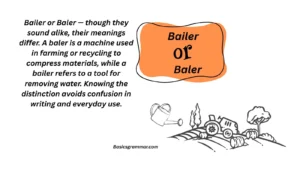 bailer-or-baler