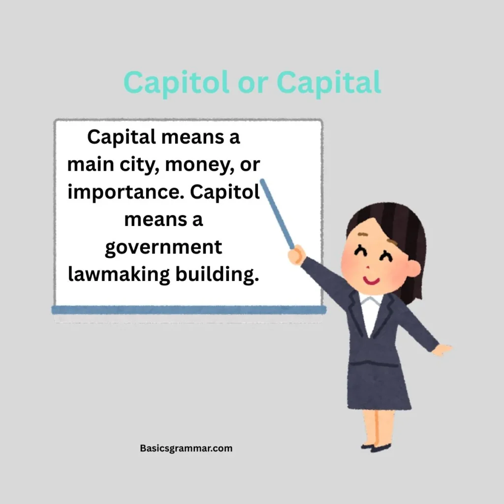 capitol-or-capital