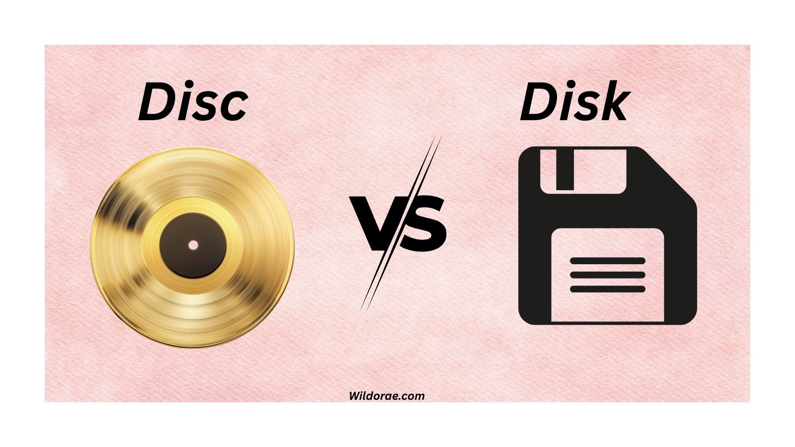 "disc or disk"