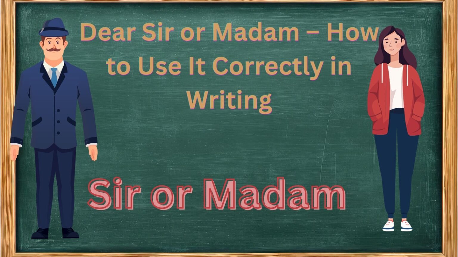 Dear Sir or Madam – How to Use It Correctly in Writing - Basicsgrammar.com