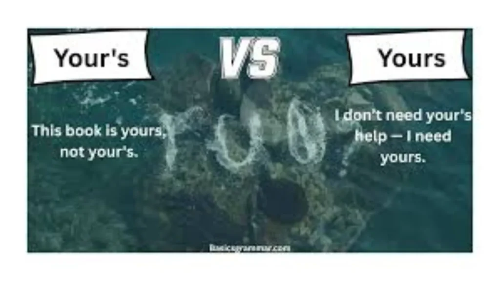 your-or-yours