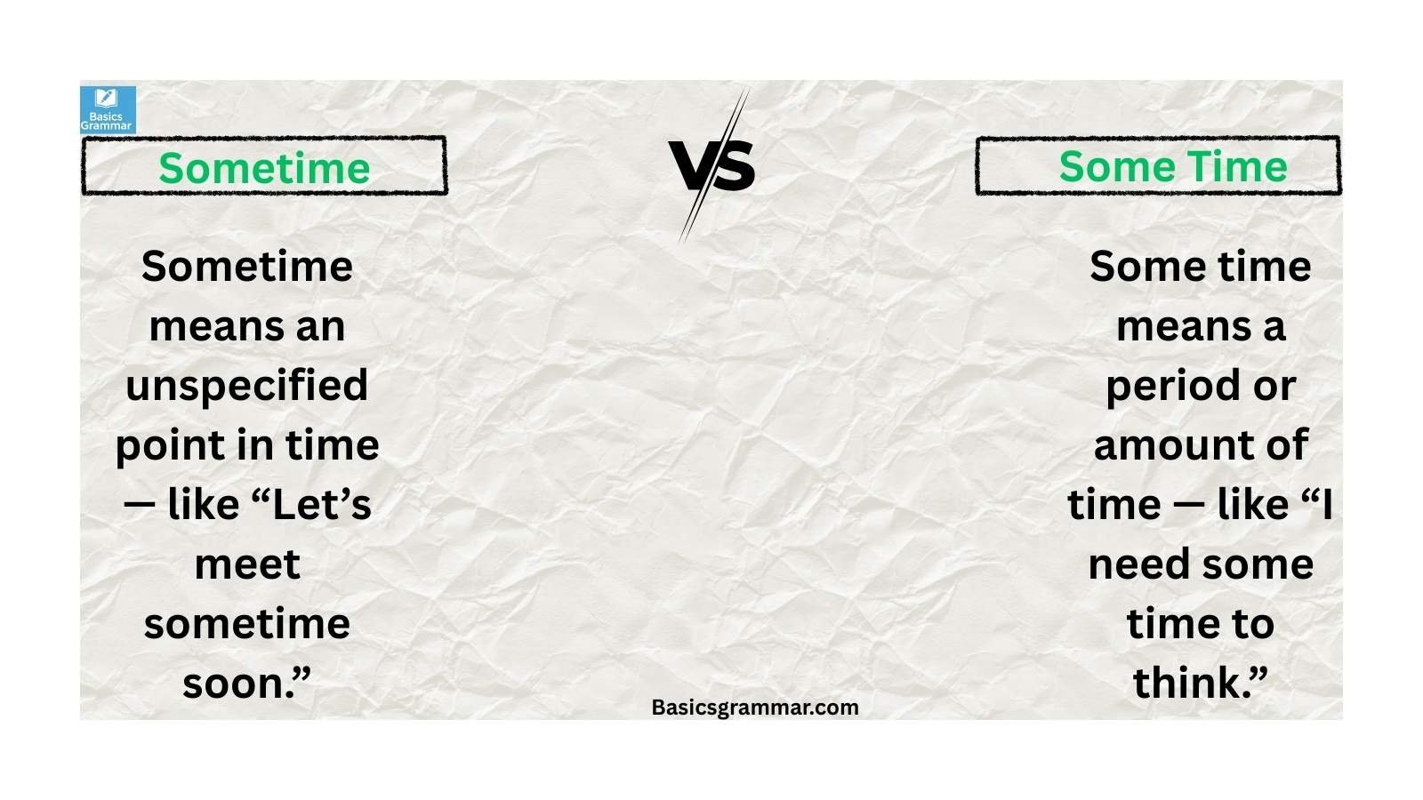 sometime-or-some-time