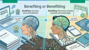 benefiting-or-benefitting