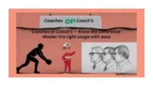 coaches-or-coachs