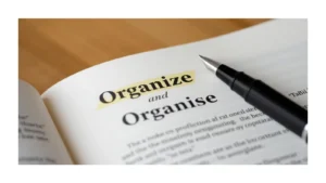 organize-vs-organise
