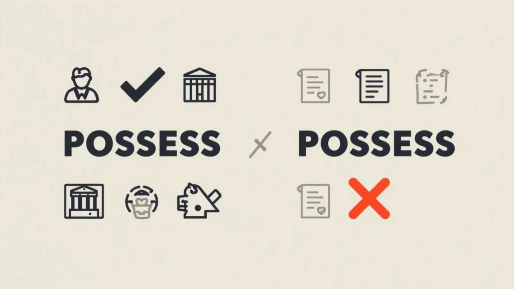 possess-or-posess