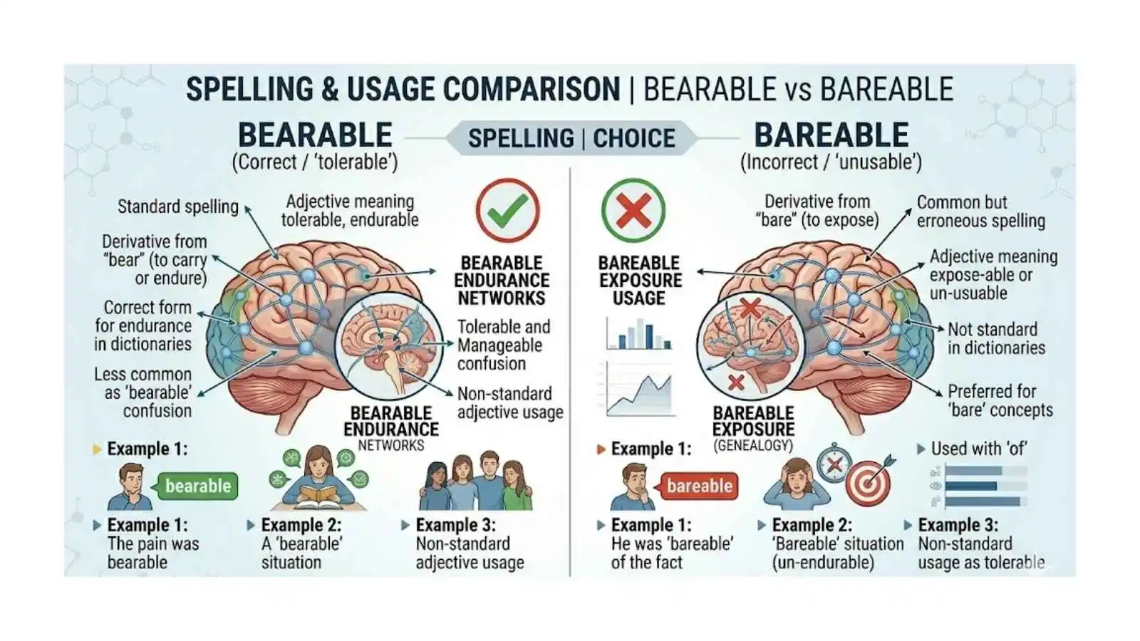 Bearable vs Bareable
