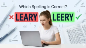 leary-or-leery