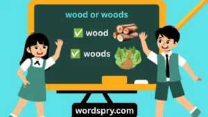 wood-or-woods