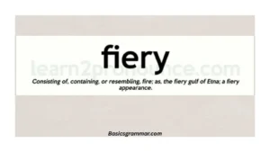 firey-or-fiery