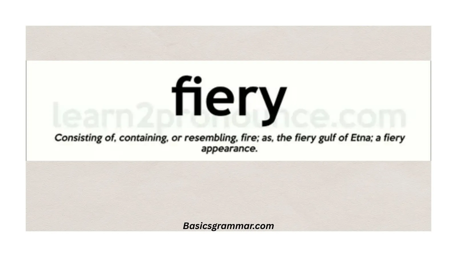 firey-or-fiery