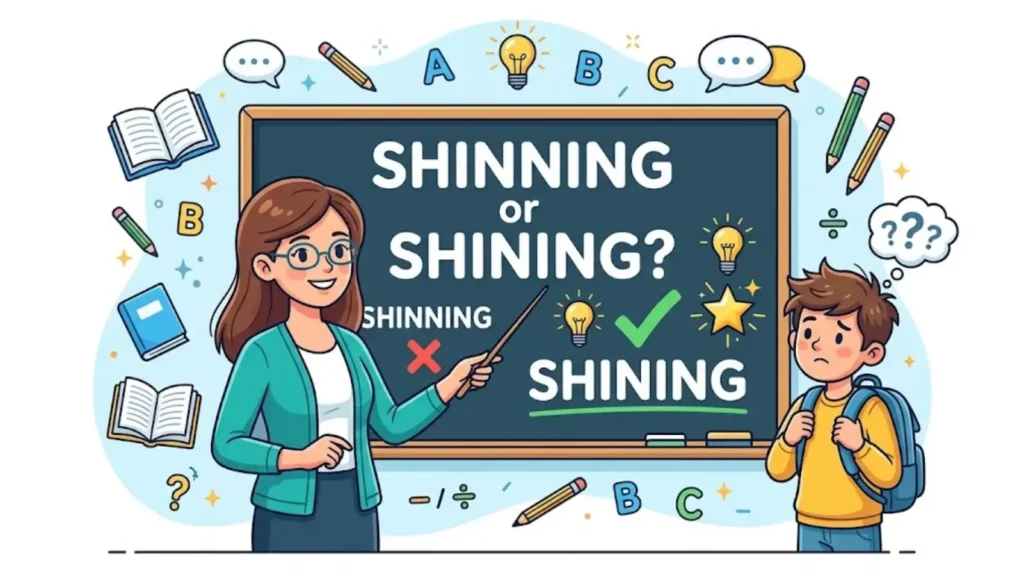 shinning-or-shining