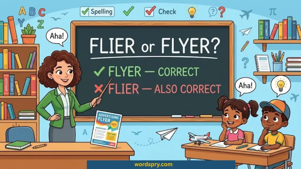 flier-or-flyer