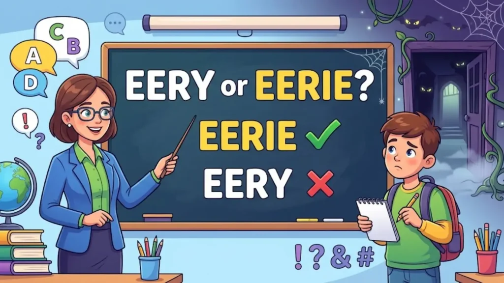 eery-or-eerie