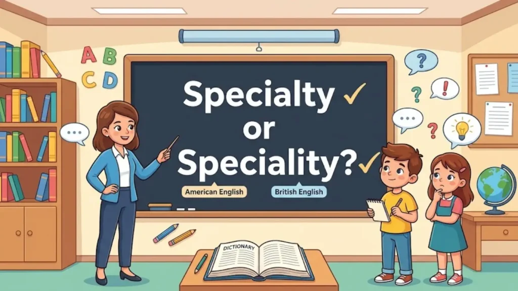 specialty-or-speciality
